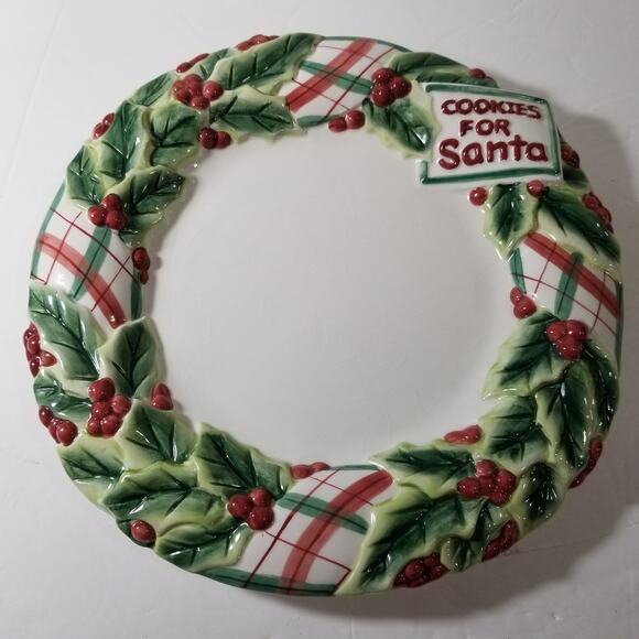 Fitz and Floyd essentials vintage cookies for Santa (2.1172)- - Picture 1 of 13